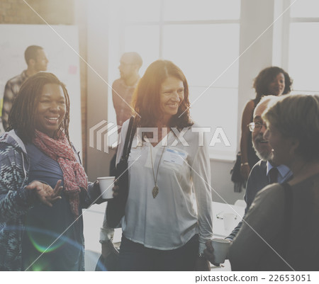 Business Team Meeting Working Talking Concept 22653051