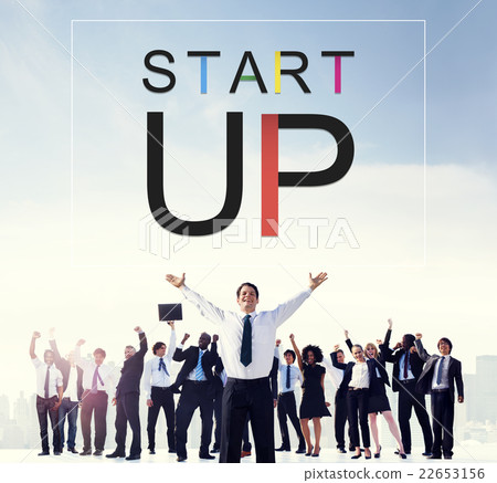 Start up New Business Vision Mission Concept Start up New Business Vision Mission Concept 22653156