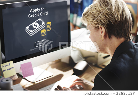 Apply for Credit Card Loan Payment Banking Concept Apply for Credit Card Loan Payment Banking Concept 22653157