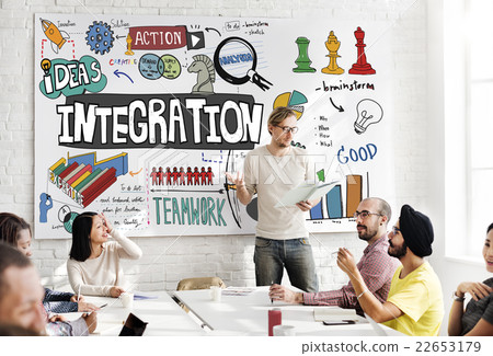 Integration Blend Combine Merge Unite Consolidate Concept 22653179