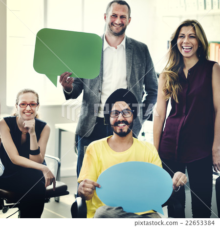 Speech Bubbles Communication Connection Concept Speech Bubbles Communication Connection Concept 22653384