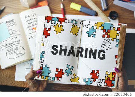 Sharing Share Social Networking Connection Communication Concept 22653406