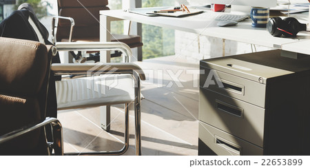 Contemporary Room Workplace Office Supplies Concept Contemporary Room Workplace Office Supplies Concept 22653899