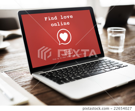 Find Love Online Valentines Romance Love Heart Dating Concept Find Love Online Valentines Romance Love Heart Dating Concept 22654027
