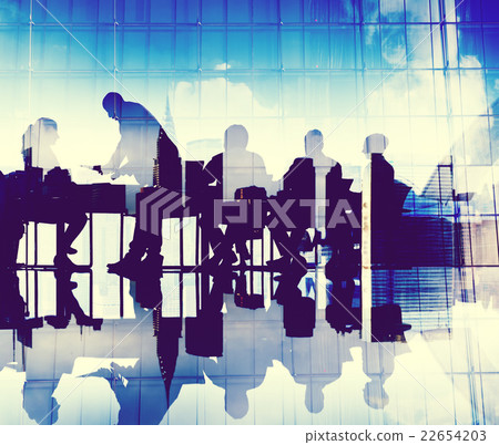Business Collaboration Corporate Colleagues Partner Concept Business Collaboration Corporate Colleagues Partner Concept 22654203
