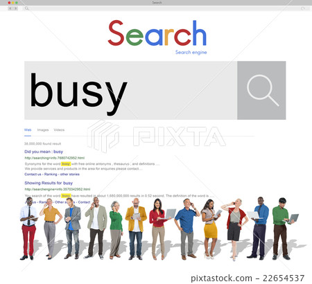 Busy Working Overload Occupied Multitasking Hard Work Concept 22654537