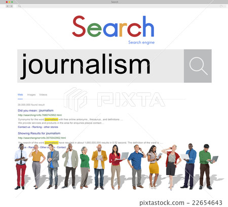 Group of People Connect Technology Device Search Concept 22654643