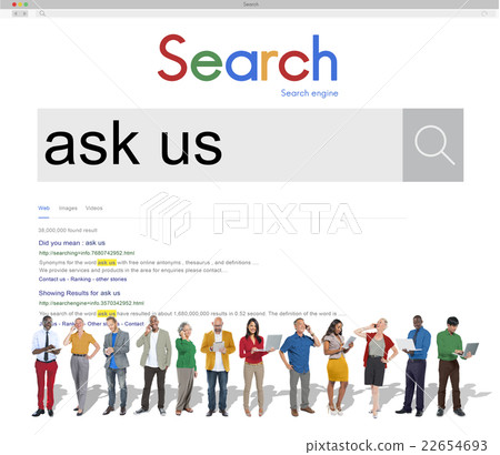 Ask Us Enquiry Contact Questions Concept Ask Us Enquiry Contact Questions Concept 22654693