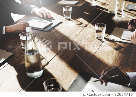 Business People Meeting Discussion Agreement Negotiation Concept Business People Meeting Discussion Agreement Negotiation Concept 22654710