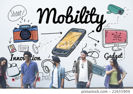 Mobility Smartphone Communication Technology Concept Mobility Smartphone Communication Technology Concept 22655909