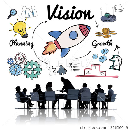 Vision Target Mission Goal Startup Concept 22656049