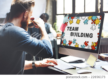 Team Building Collaboration Connection Corporate Teamwork Concep Team Building Collaboration Connection Corporate Teamwork Concep 22656173
