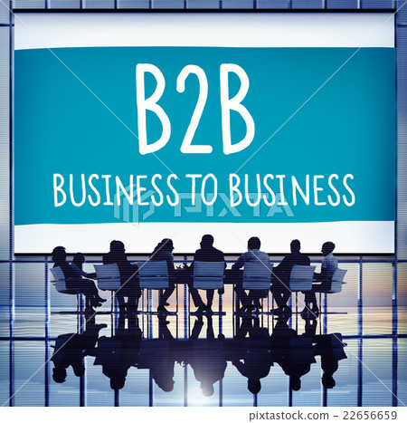 Business To Business Marketing Company Industry Concept Business To Business Marketing Company Industry Concept 22656659