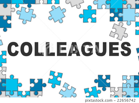 Colleagues Parterner Team Officemates Business Concept 22656742