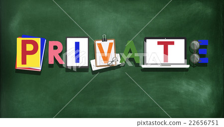 Private Privacy Policy Security Personal Restriction Secret Concept 22656751