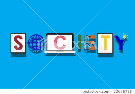 Society Social Media Network Connection Concept Society Social Media Network Connection Concept 22656758