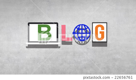 Blog Blogging Social Media Networking Online Concept 22656761