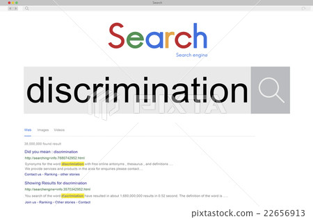 Discrimination Distinction Unfair Unjust Bias Racial Concept Discrimination Distinction Unfair Unjust Bias Racial Concept 22656913