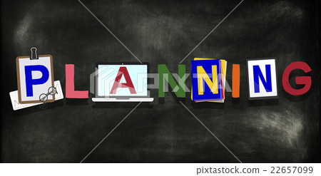 Planning Colorful Word Plan Strategy Business Concept Planning Colorful Word Plan Strategy Business Concept 22657099