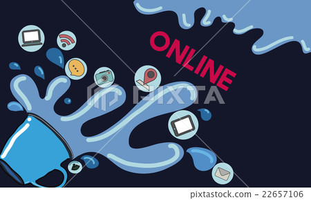Online Connection Internet Web Social Networking Concept 22657106