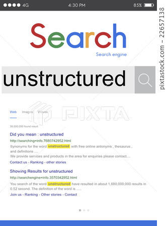 Unstructured Complexity Messy Organization Management Concept Unstructured Complexity Messy Organization Management Concept 22657138