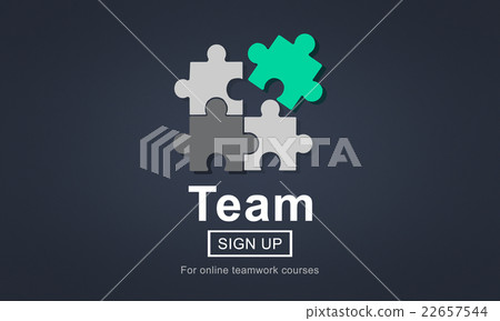 Team Teamwork Homepage Collaboration Concept 22657544