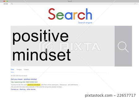 Positive Mindset Attitude Conscious Happiness Concept 22657717