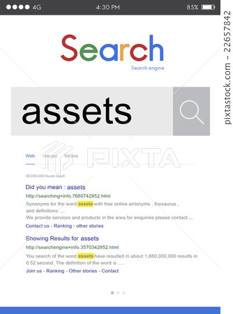 Assets Wealth Possession Money Resources Concept 22657842