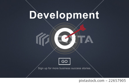 Development Growth Progress Icon Concept Development Growth Progress Icon Concept 22657905