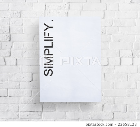 Simplify Simpleness Clarify Easiness Minimal Concept 22658128