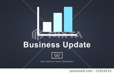Business Update Graph Chart Graphics Concept Business Update Graph Chart Graphics Concept 22658259