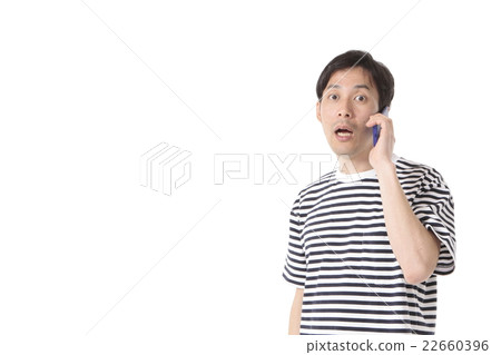 A man who received bad news 22660396