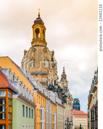 Dome of Dresden Frauenkirche Dome of Dresden Frauenkirche 22662216