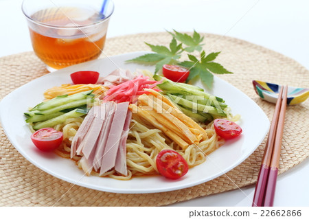 chilled Chinese noodles chilled Chinese noodles 22662866