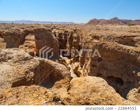 Sesriem Canyon in namibian Sossusvlei 22664551