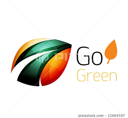 Abstract leaf icon Abstract leaf icon 22664597