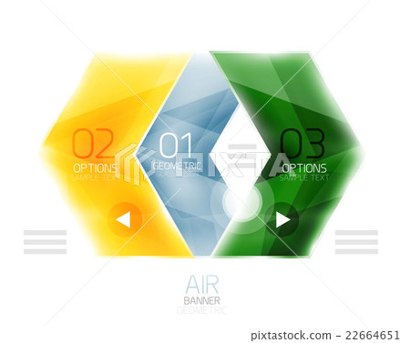 Air light glossy design of arrows. Web info box or 22664651