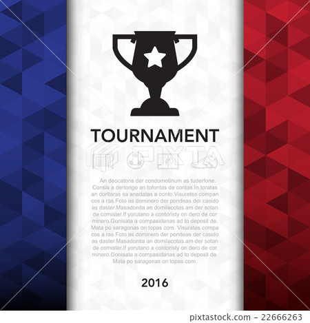 Soccer ( football ) tournament background 22666263