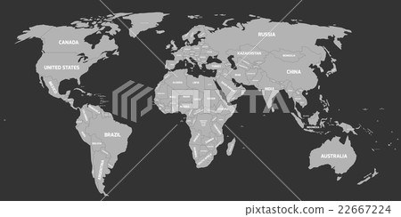 Political map of World 22667224