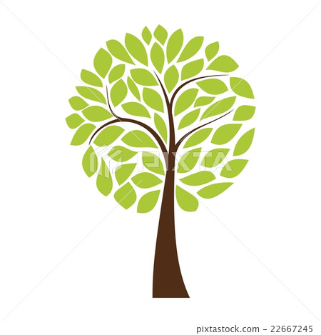 Simple vector tree Simple vector tree 22667245