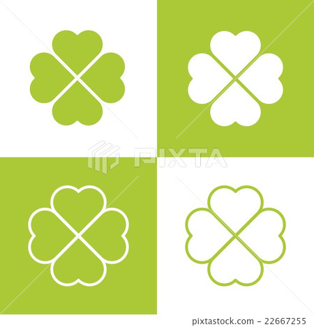 Clover with four leaves 22667255