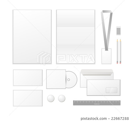 Corporate identity template design Corporate identity template design 22667288