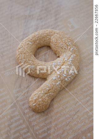 Finger cookie of candy making number at home 22667856
