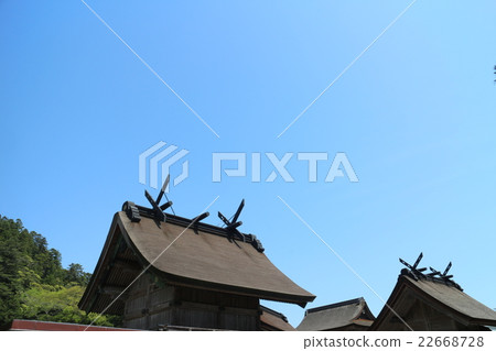 The main shrine of Izumo Taisha of National Treasure The main shrine of Izumo Taisha of National Treasure 22668728
