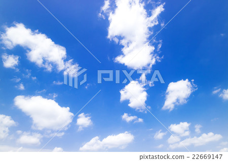 Blue sky sky cloud spring sky background background material April Blue sky sky cloud spring sky background background material April 22669147