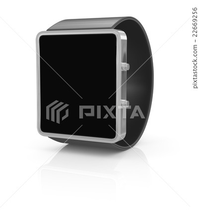 Smart watch isolated on white background 22669256