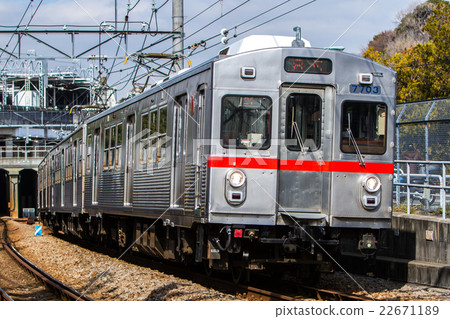 Tokyu Dentetsu系列7700多摩川線 Tokyu Dentetsu系列7700多摩川線 22671189