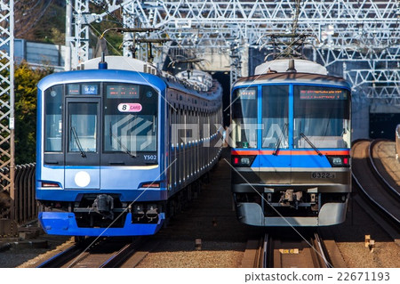 Toei 6300 Series Mita Line and Minato Mirai Line Y 500 series 22671193