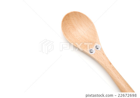 Spoon of eye-catching wood Spoon of eye-catching wood 22672698