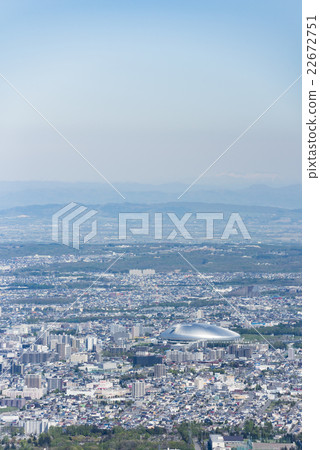 從頂部（札幌圓頂方向）的札幌Miwawa山景 22672751